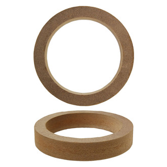Audiopipe® - 5.25" MDF Wooden Speaker Ring
