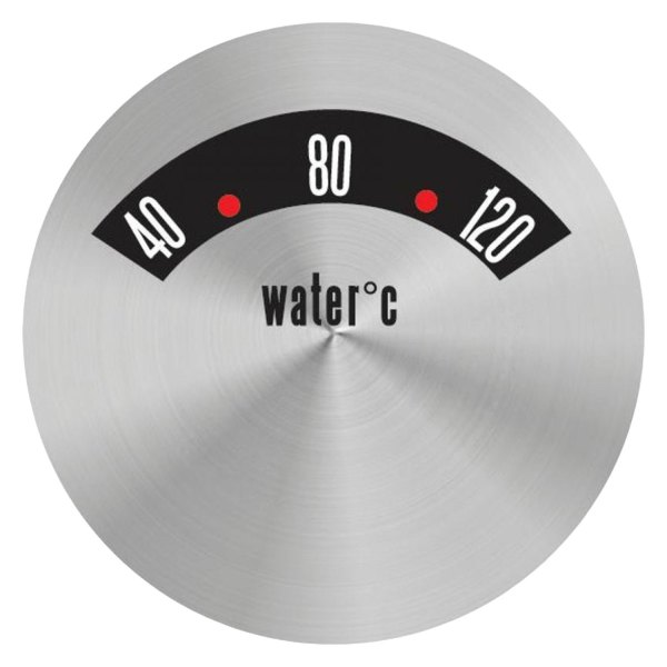  Aurora Instruments® - Retro Rodder Series Water Temperature Gauge Face