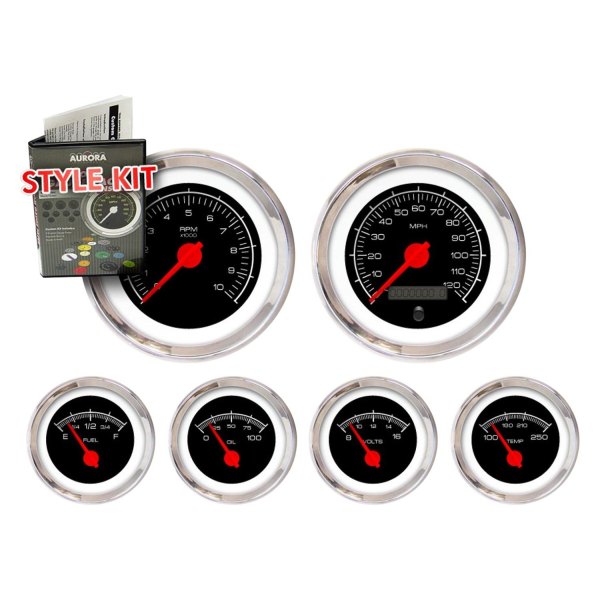 Aurora Instruments® - Competition Series Gauge Style Kit