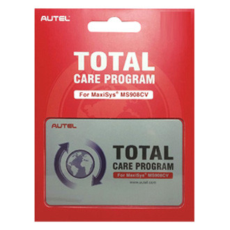Autel® - MaxiSYS™ 1 Year Update and Warranty Total Care Program Card for MS908CV Code Reader