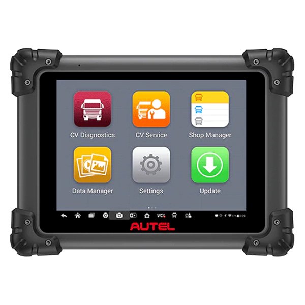 Autel® - MaxiSYS MS908CV™ OBD-II Heavy Duty Diagnostic Scan Tool with MaxiBAS BT608 Battery Tester