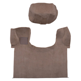 Auto Custom Carpets® - Vinyl Replacement Molded Beige Passenger Area Flooring without Mass Backing