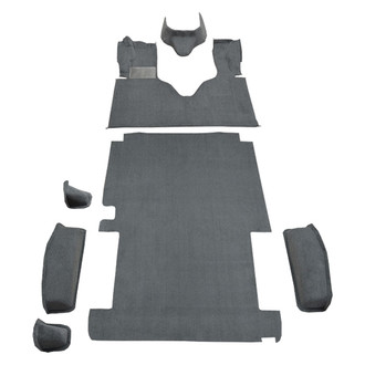 Auto Custom Carpets® - Vinyl Replacement Molded Beige Complete Flooring without Mass Backing