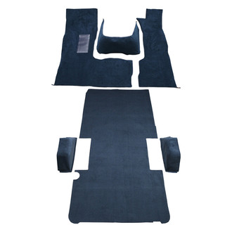 Auto Custom Carpets® - Vinyl Replacement Molded Beige Complete Flooring without Mass Backing