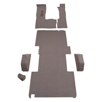 Auto Custom Carpets® - Vinyl Replacement Molded Beige Complete Flooring without Mass Backing