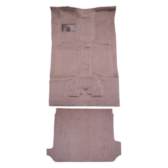 Auto Custom Carpets® - Vinyl Replacement Molded Beige Complete Flooring without Mass Backing