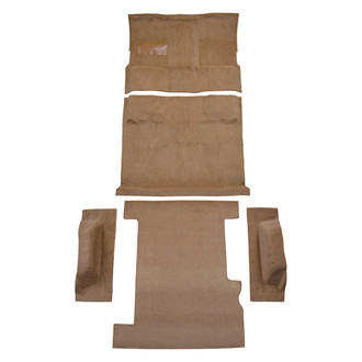 Auto Custom Carpets® - Vinyl Replacement Molded Beige Complete Flooring without Mass Backing