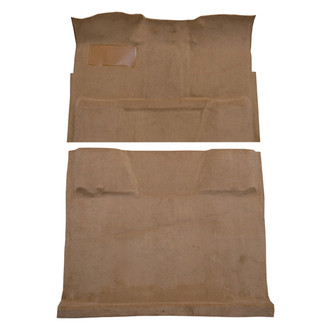 Auto Custom Carpets® - Vinyl Replacement Molded Beige Passenger Area Flooring without Mass Backing