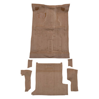 Auto Custom Carpets® - Vinyl Replacement Molded Beige Complete Flooring without Mass Backing