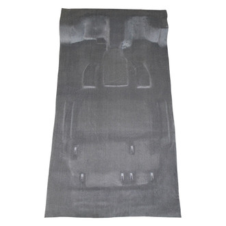 Auto Custom Carpets® - Vinyl Replacement Molded Beige Passenger Area Flooring without Mass Backing