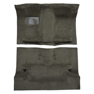 Auto Custom Carpets® - Vinyl Replacement Molded Beige Passenger Area Flooring without Mass Backing