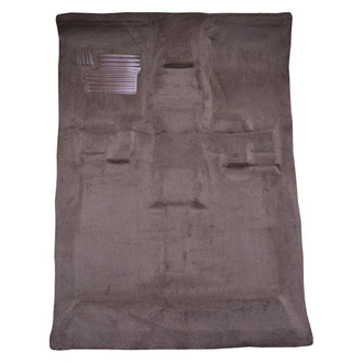 Auto Custom Carpets® - Vinyl Replacement Molded Beige Passenger Area Flooring without Mass Backing