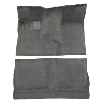 Auto Custom Carpets® - Vinyl Replacement Molded Beige Passenger Area Flooring without Mass Backing
