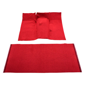 Auto Custom Carpets® - Vinyl Replacement Molded Beige Passenger Area Flooring without Mass Backing