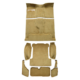 Auto Custom Carpets® - Vinyl Replacement Molded Beige Complete Flooring without Mass Backing