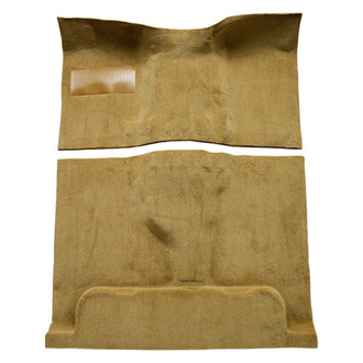 Auto Custom Carpets® - Vinyl Replacement Molded Beige Passenger Area Flooring without Mass Backing