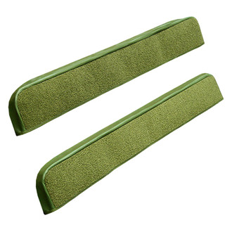 Auto Custom Carpets® - Essex Replacement Die Cut Beige Door Panel Carpet without Mass Backing