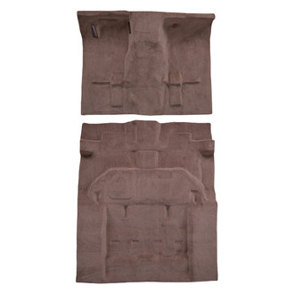 Auto Custom Carpets® - Vinyl Replacement Molded Beige Passenger Area Flooring without Mass Backing