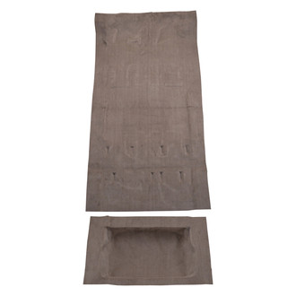 Auto Custom Carpets® - Vinyl Replacement Molded Beige Complete Flooring without Mass Backing