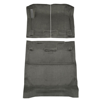 Auto Custom Carpets® - Vinyl Replacement Molded Beige Passenger Area Flooring without Mass Backing