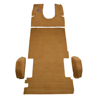 Auto Custom Carpets® - Vinyl Replacement Molded Beige Complete Flooring without Mass Backing