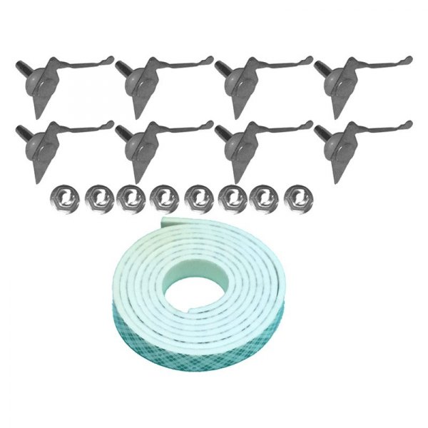 Auto Metal Direct® - Southwest Reproductions™ Trunk Lid Molding Clip Kit
