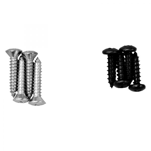 Auto Metal Direct® - Southwest Reproductions™ Center Console Shifter Boot Trim Ring Screw Kit