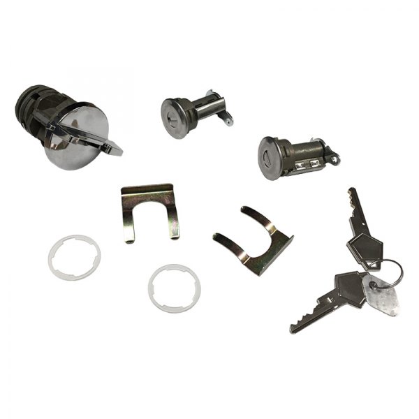 Auto Metal Direct® - Southwest Reproductions™ Door and Ignition Lock Set