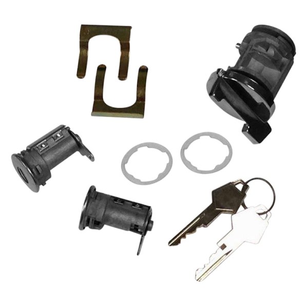 Auto Metal Direct® - Southwest Reproductions™ Ignition and Door Lock Kit