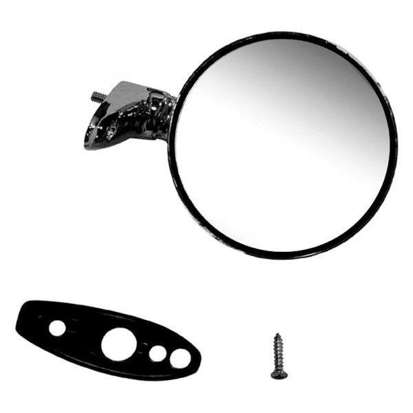 Auto Metal Direct® - Passenger Side Manual View Mirror