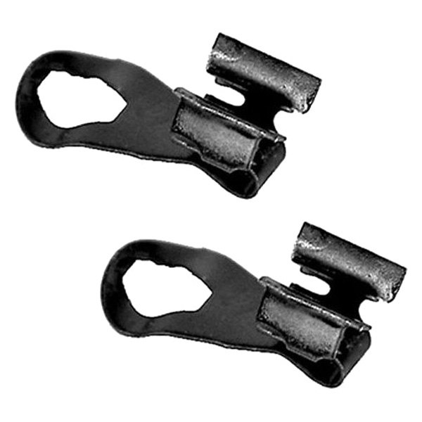 Auto Metal Direct® - CHQ™ Driver and Passenger Side Door Open Rod Retaining Clip Set