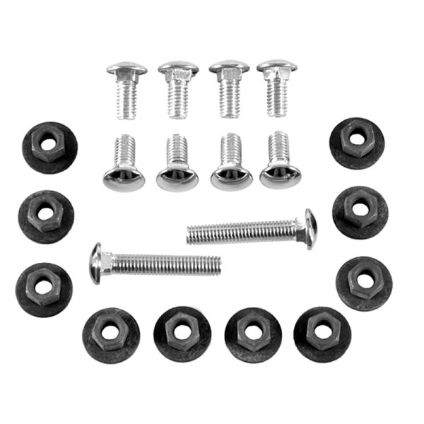 Auto Metal Direct® - Front and Rear Bumper Bolt and Nut