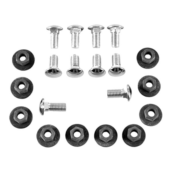 Auto Metal Direct® - CHQ™ Front and Rear Bumper Bolt and Nut Set