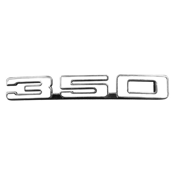Auto Metal Direct® - CHQ™ "350" Driver Side Fender Emblem