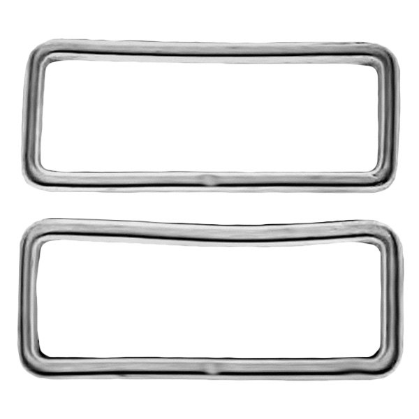 Auto Metal Direct® - CHQ™ Driver and Passenger Side Back-Up Lamp Lens Gaskets