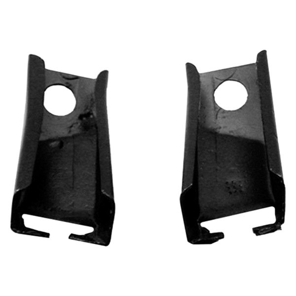 Auto Metal Direct® - CHQ™ Rear Driver and Passenger Side Trunk To Quarter Panel Corner Braces
