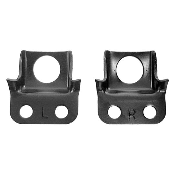 Auto Metal Direct® - CHQ™ Front Driver and Passenger Side Outer Bumper Bracket Set