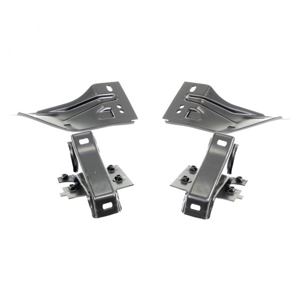 Auto Metal Direct® - Rear Inner and Outer Bumper Bracket Set
