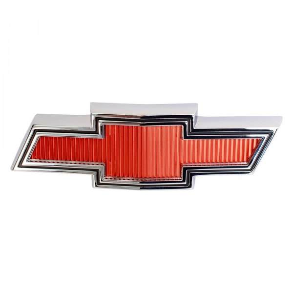 Auto Metal Direct® - "Bowtie" Red Grille Emblem