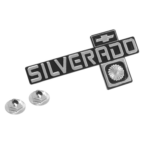 Auto Metal Direct® - "Silverado" Dash Panel Emblem