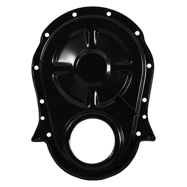 Auto Metal Direct® - EDP Coated Black Timing Chain Cover