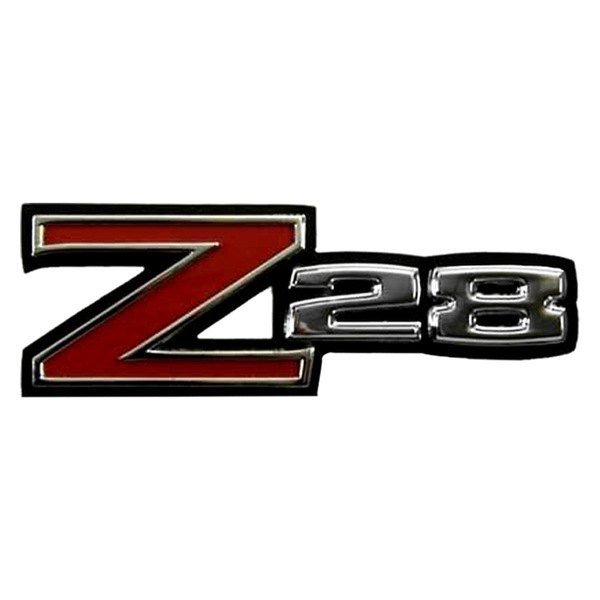 Auto Metal Direct® - CHQ™ "Z28" Driver or Passenger Side Fender Emblem