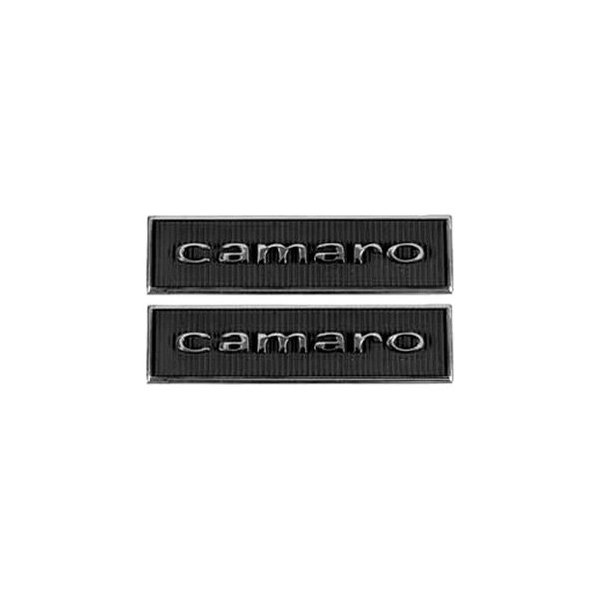 Auto Metal Direct® - CHQ™ "Camaro" Badge Door Panel Emblems