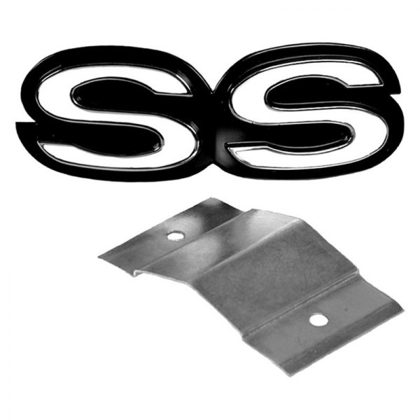 Auto Metal Direct® - CHQ™ "SS" Grille Emblem