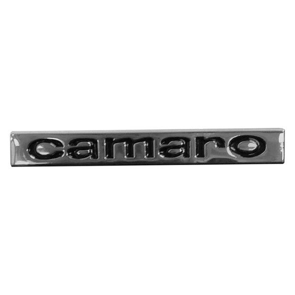 Auto Metal Direct® - CHQ™ "Camaro" Badge Header Panel or Trunk Lid Emblem
