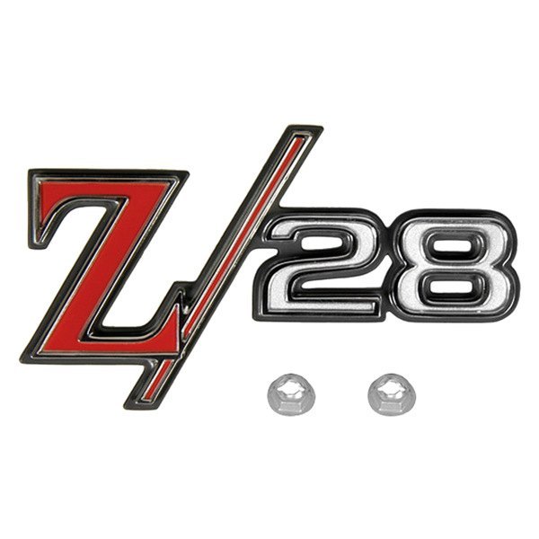 Auto Metal Direct® - CHQ™ "Z/28" Rear Tailpan Emblem