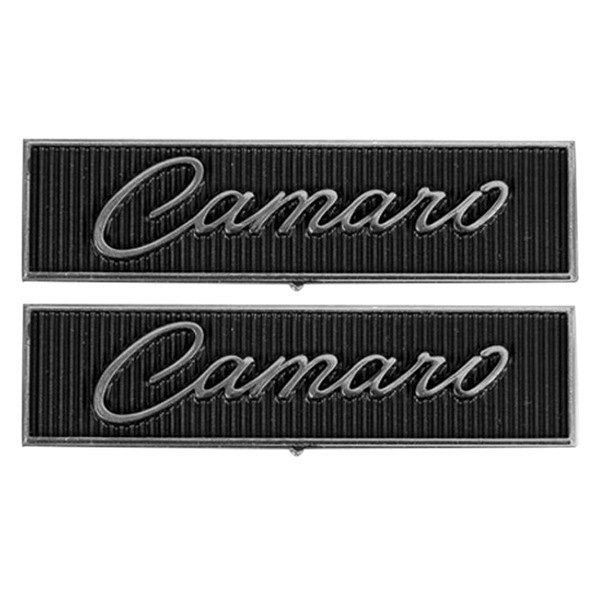 Auto Metal Direct® - CHQ™ "Camaro" Badge Interior Door Panel Emblems