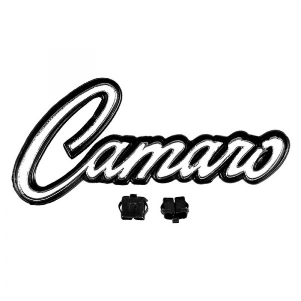 Auto Metal Direct® - CHQ™ "Camaro" Script Glove Box Emblem
