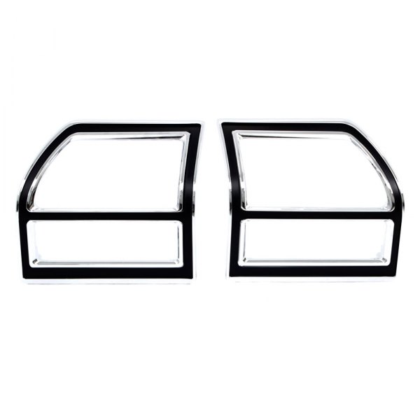Auto Metal Direct® - X-Parts™ Driver and Passenger Side Tail Lamp Bezels