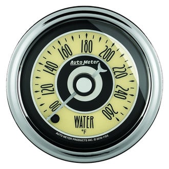 Auto Meter® 1154 - Cruiser AD Series 2-1/16" Water Temperature Gauge, 100-260 F